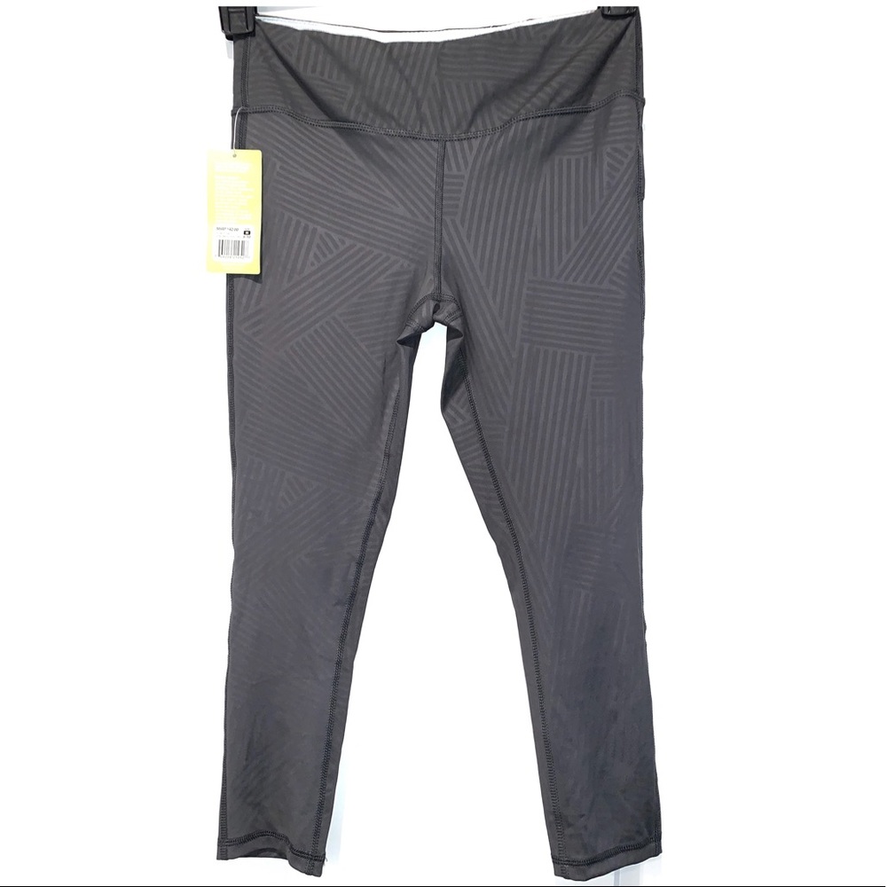 Marika Sport Gray Cropped Active Pants
